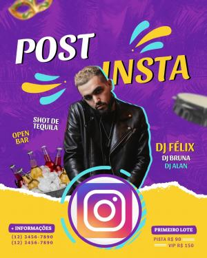 Arte - Post para Redes Sociais      